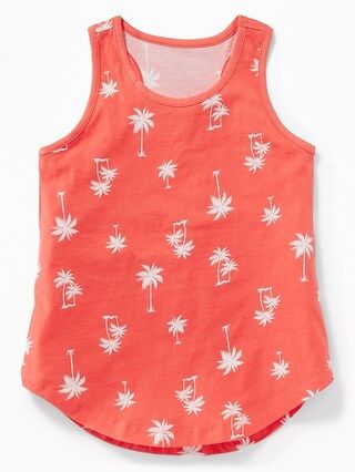 Printed Softest Tank for Girls | Old Navy US
