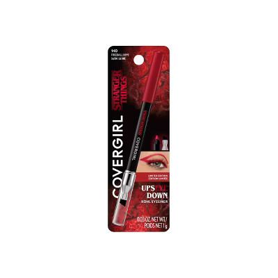 COVERGIRL x STRANGER THINGS UpsEYE Down Kohl Eyeliner - 140 Fireball Him! - 0.03oz | Target