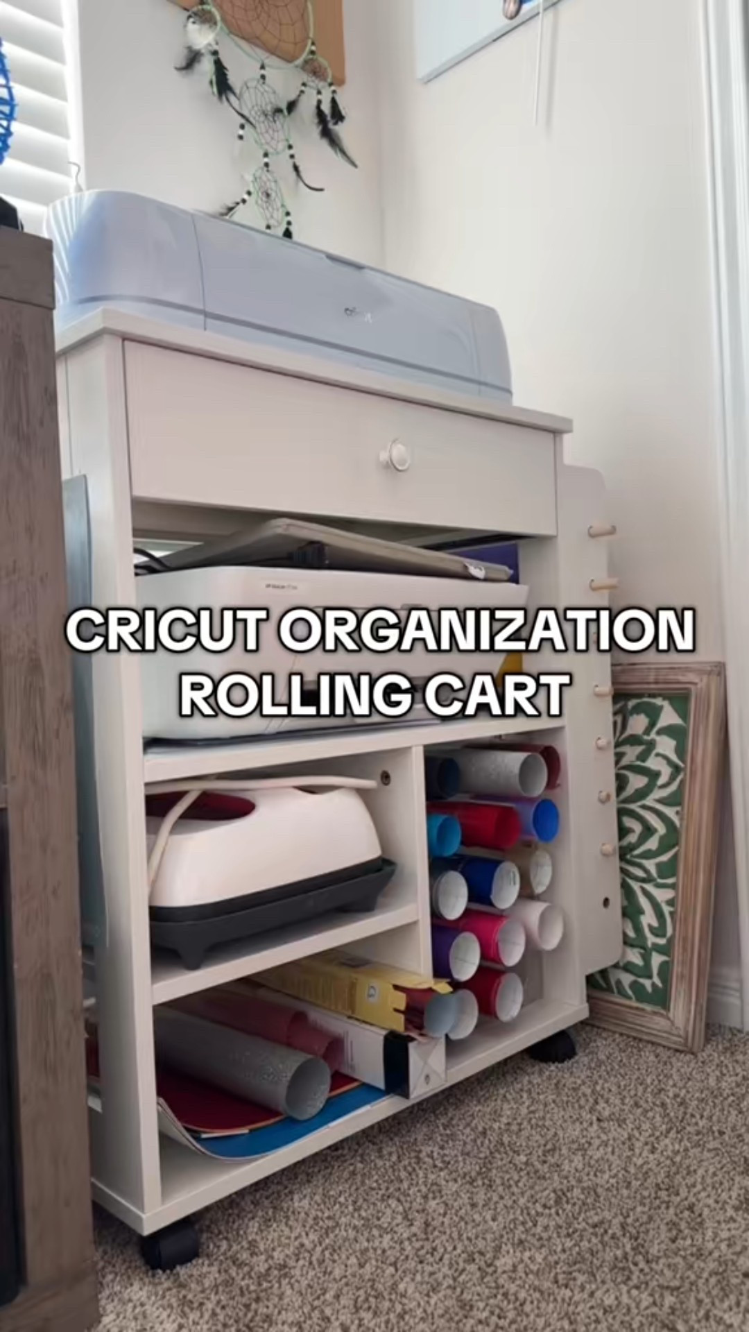 This is such a great way to keep all your Cricut things in one place that can also be moved around! 

#LTKSaleAlert #LTKHome
