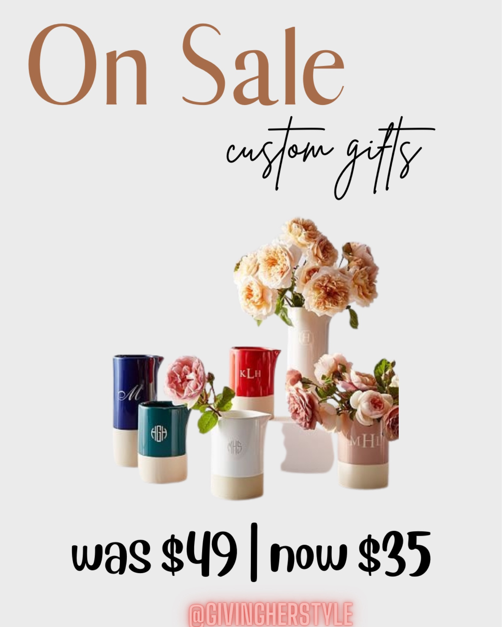 Mark and Graham gift ideas on sale! 
| custom gifts | personalized gifts | monogram gifts | monogram | gifts for mom | mom gifts | gifts for her | gift guide | gifts for grandma | gifts for hostess | hostess gifts | sale | deals | sale alert | Christmas | holiday | gift ideas | flower vase | wine glasses | 
#markandgraham #personalizedgifts #sale #christmas #giftguide

#LTKGiftGuide #LTKHoliday #LTKsalealert