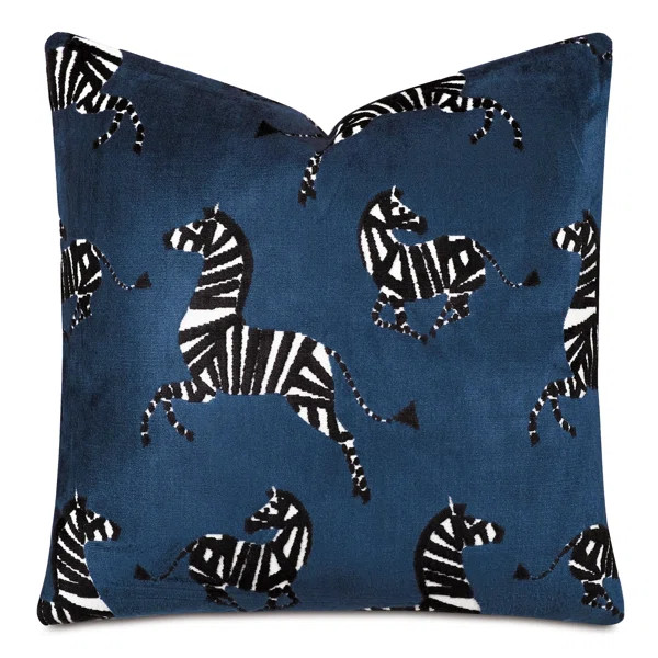 Velvet Square Pillow Cover & Insert | Perigold