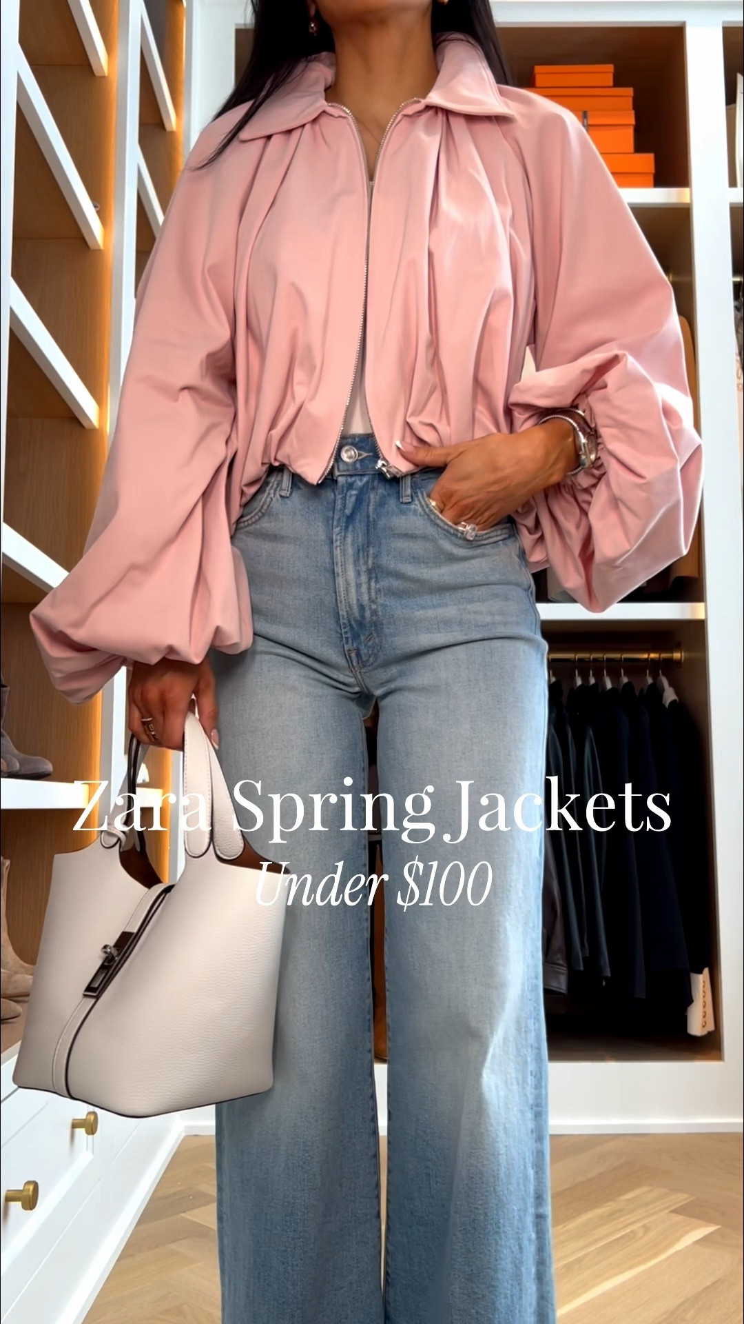 Spring outfit ideas featuring my latest @Zara finds for under 100 that are perfect for that in between weather. I love the cropped trench for a more polished elevated look and the pink bomber jacket for a fun pop of color. Both pair perfectly with my viral Mother jeans that are on sale right now. Also sharing a classic Zara bomber and denim jacket that you can throw over any outfit for an effortless layered look.

Zara cropped trench coat - size XS
Zara pink bomber jacket - size XS
Mother jeans - wearing a 23 runs TTS
Zara bomber jacket - size XS
Zara denim jacket - size XS

miamiamine spring outfit ideas Zara jackets layering outfits cropped trench coat bomber jacket denim jacket Mother jeans sale chic everyday style elevated casual look under 100



#LTKmomlife #LTKSeasonal #LTKootd