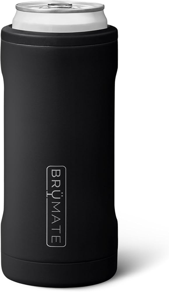 BrüMate Hopsulator Slim Can Cooler Insulated for 12oz Slim Cans | Skinny Can Insulated Stainless... | Amazon (US)