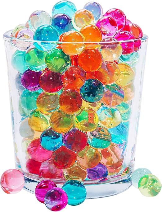 20,000 Rainbow Water Beads for Kids Non Toxic - Water Table Toy - Sensory Toys for Toddlers 3-4 -... | Amazon (US)