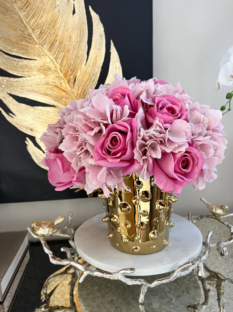 Studded Vase (2 Colors) | Inspire Me! Home Decor