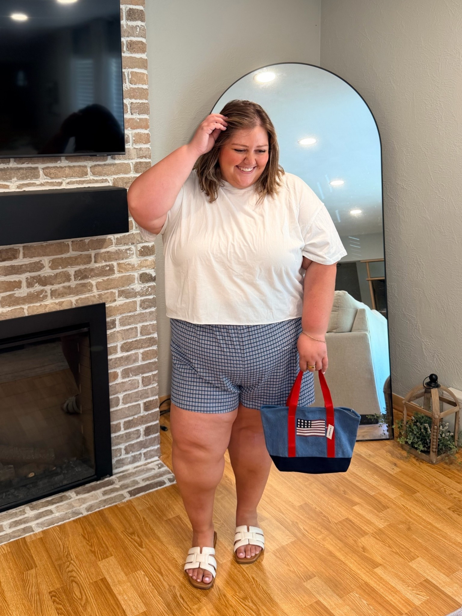 Americana causal outfit💙 

Plus size, size 3X

#LTKPlusSize #LTKSeasonal #LTKootd
