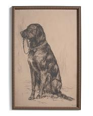 20x30 Vintage Dog Wall Art | TJ Maxx