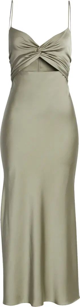 Shona Joy Cutout Twist Front Cocktail Dress | Nordstrom | Nordstrom