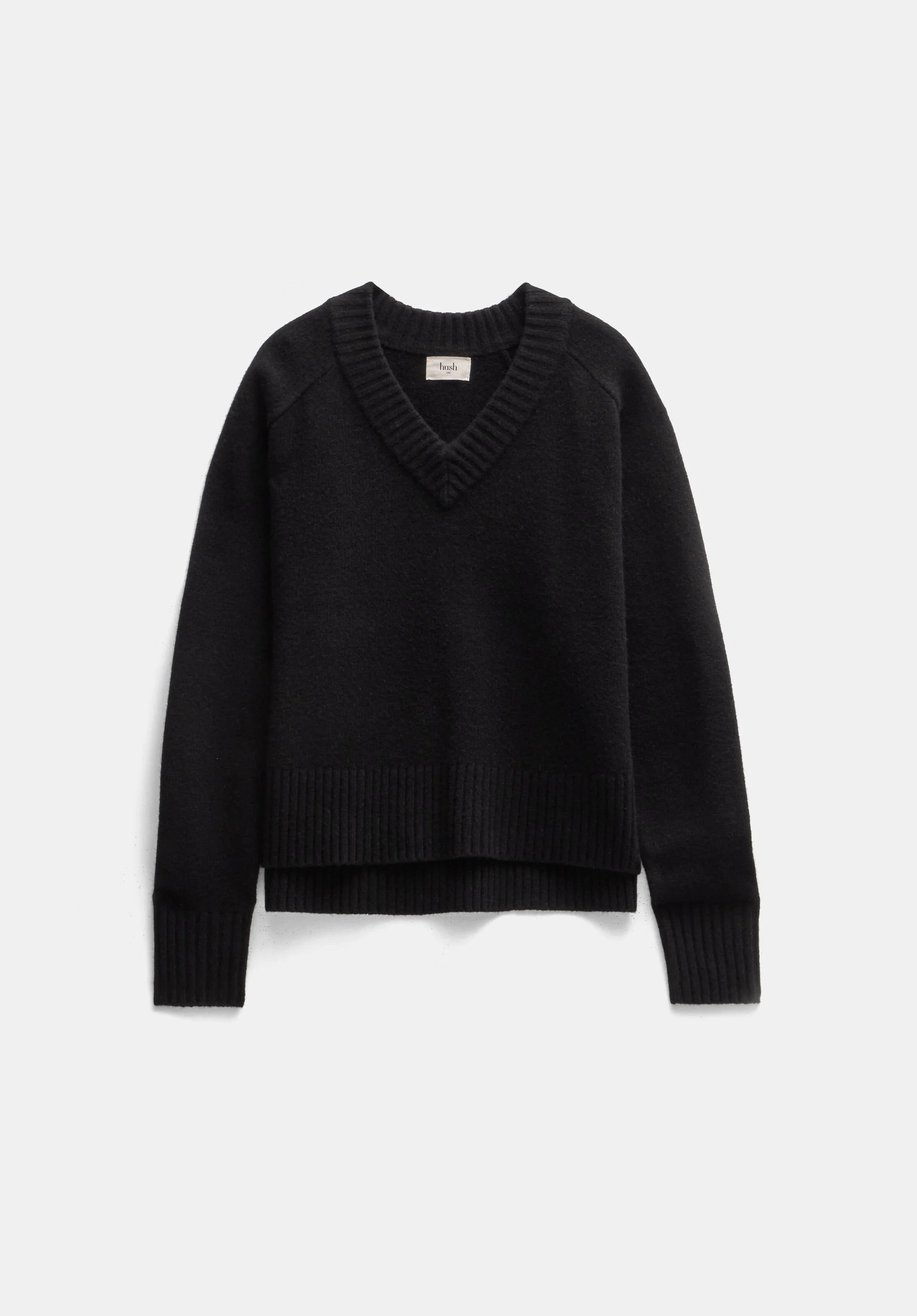 Erica Merino Wool V Neck Jumper | Hush UK