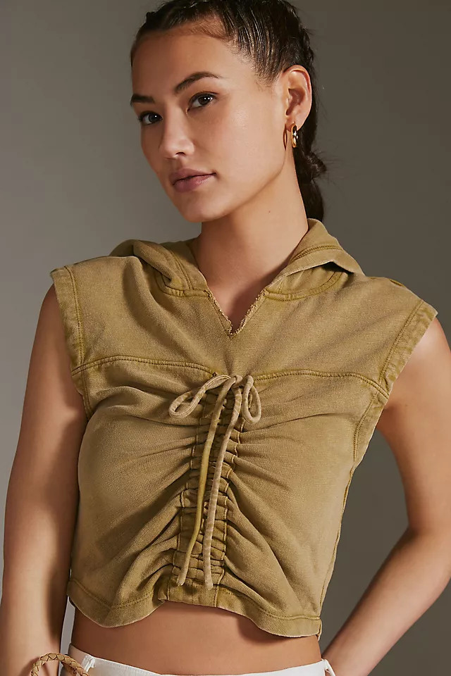 Pilcro Cinched Baby Hoodie | Anthropologie (US)