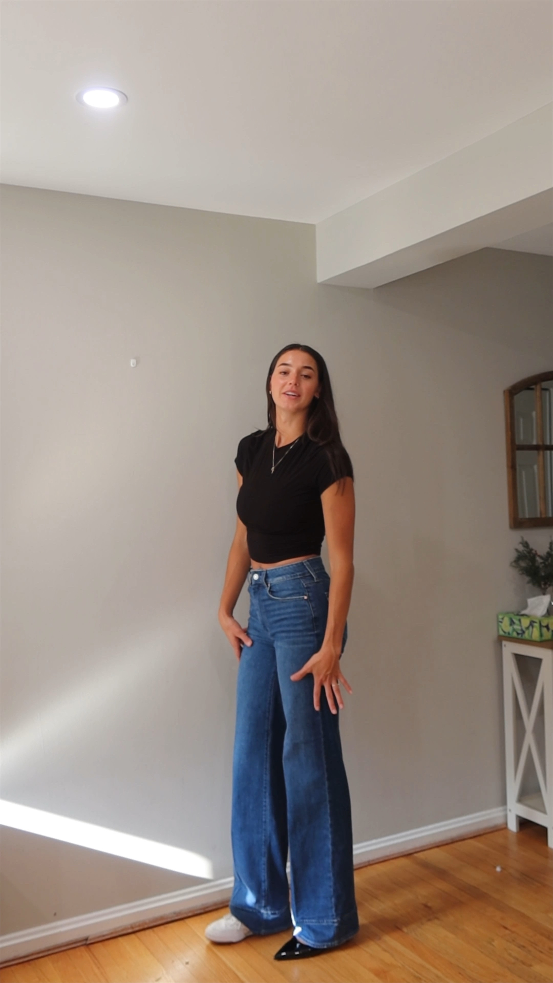 Tall girl denim WINS pt. 1
- wearing size 27/28 talls 

#LTKVideo #LTKSeasonal #LTKWorkwear