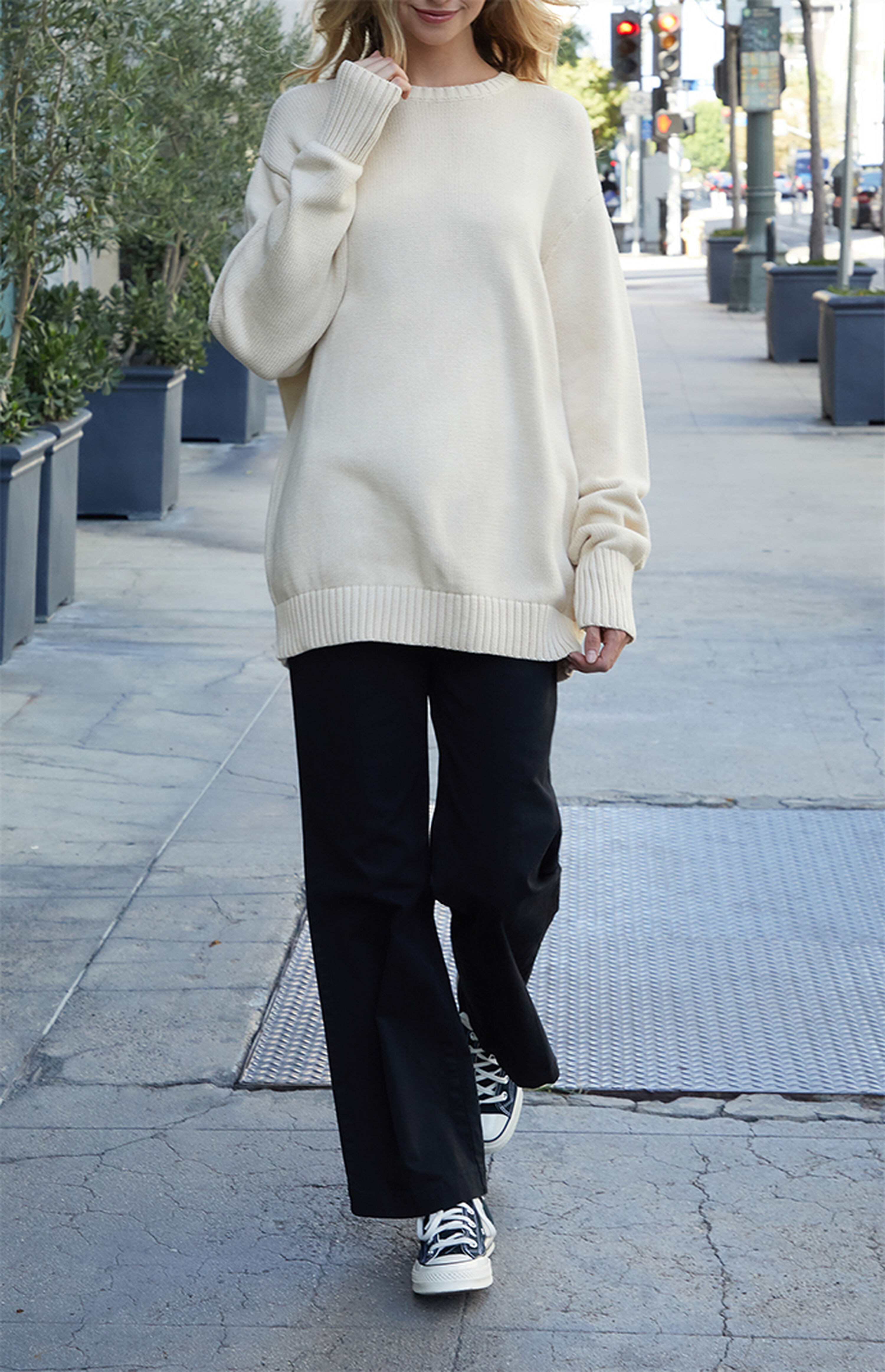 John Galt Cream Brianna Sweater | PacSun