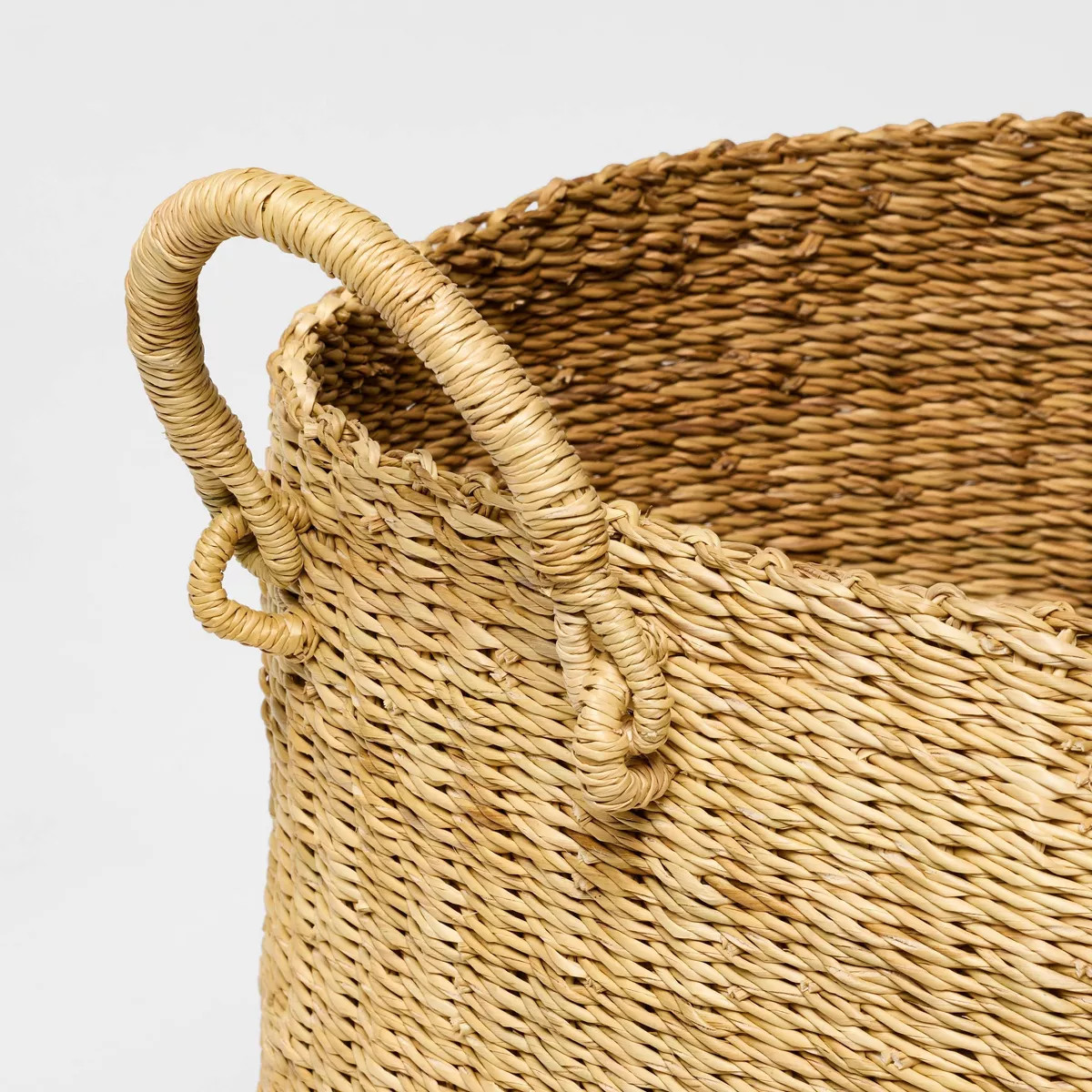 Set of 2 Round Woven Baskets Beige - Threshold™ designed with Studio McGee | Target