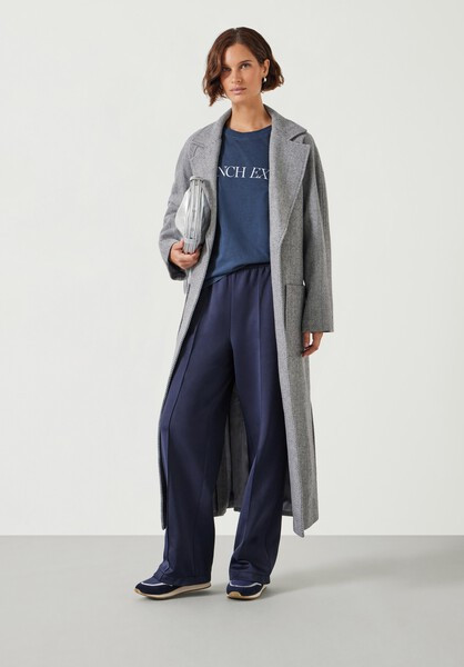 Kaitlin Wool Blend Herringbone Coat | Hush UK