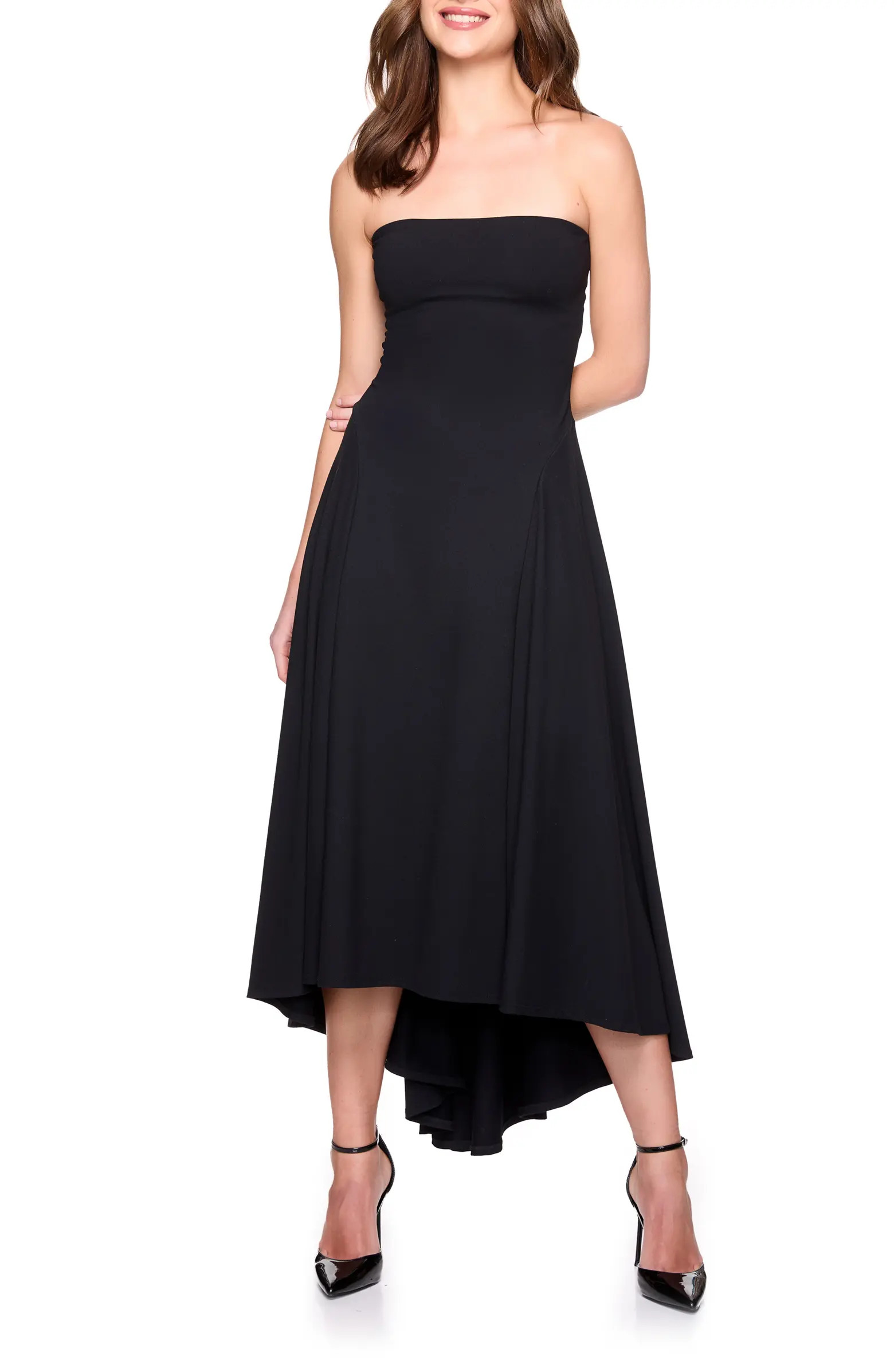 Susana Monaco Strapless High/Low Dress | Nordstrom | Nordstrom