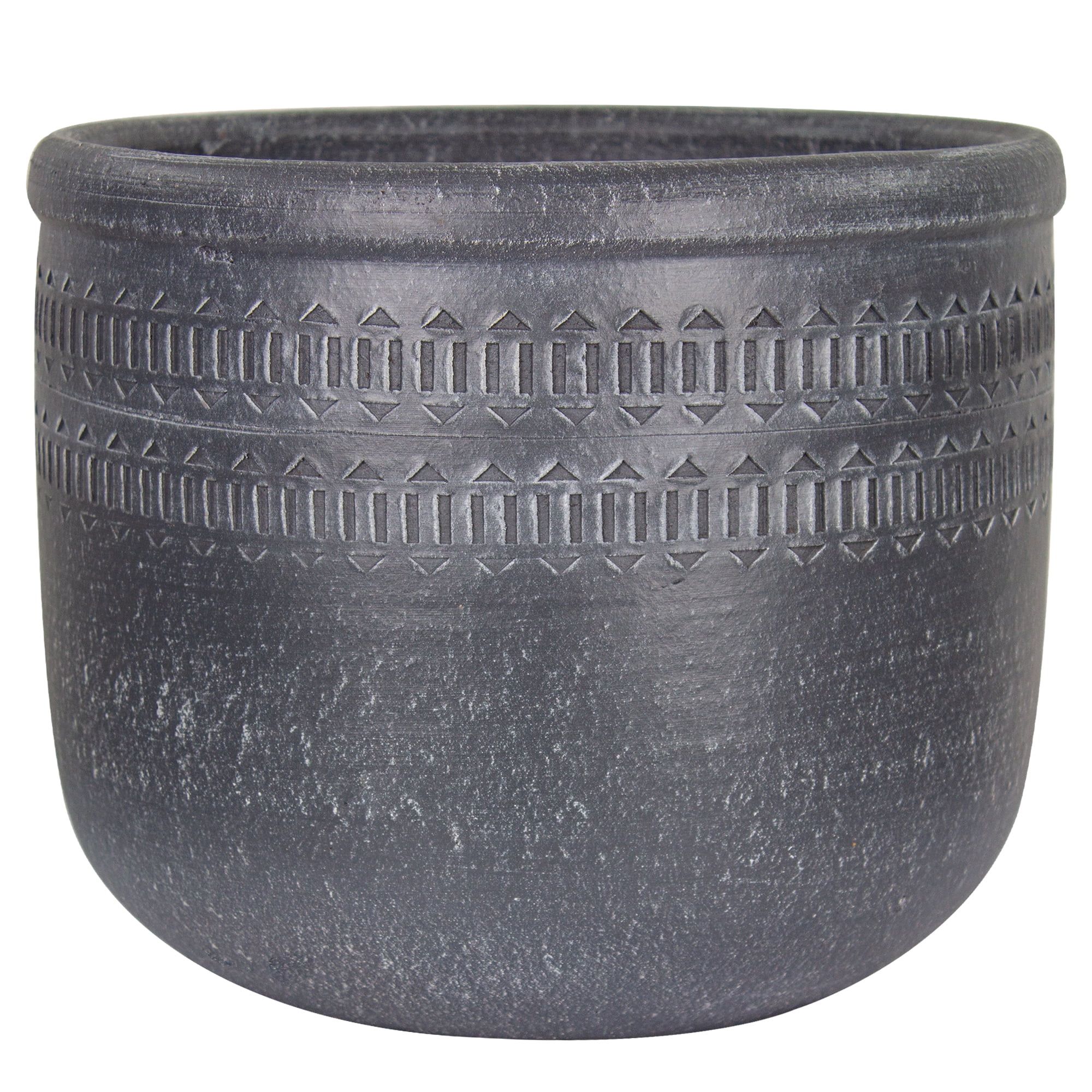 Better Homes & Gardens 13.5in Ellington Clay Bell Pot,Grey | Walmart (US)