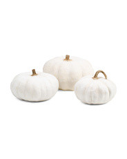 3pc Outdoor Safe Stacked Pumpkins Decor | Marshalls
