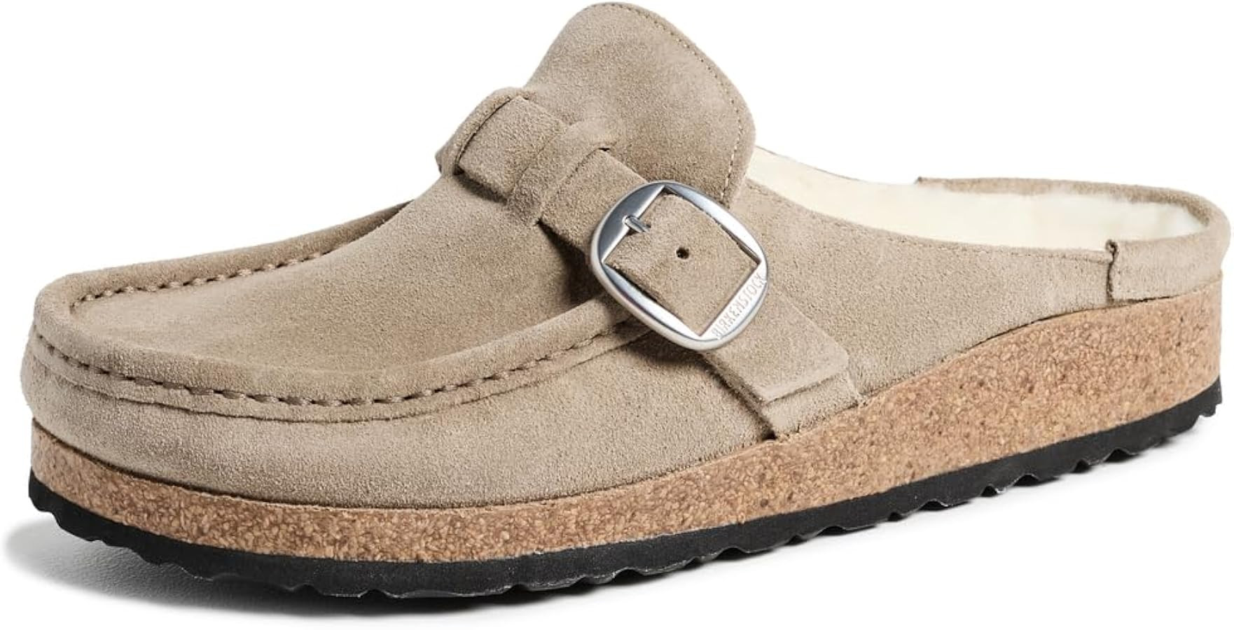 Birkenstock Buckley Shearling Clog - Suede | Amazon (US)