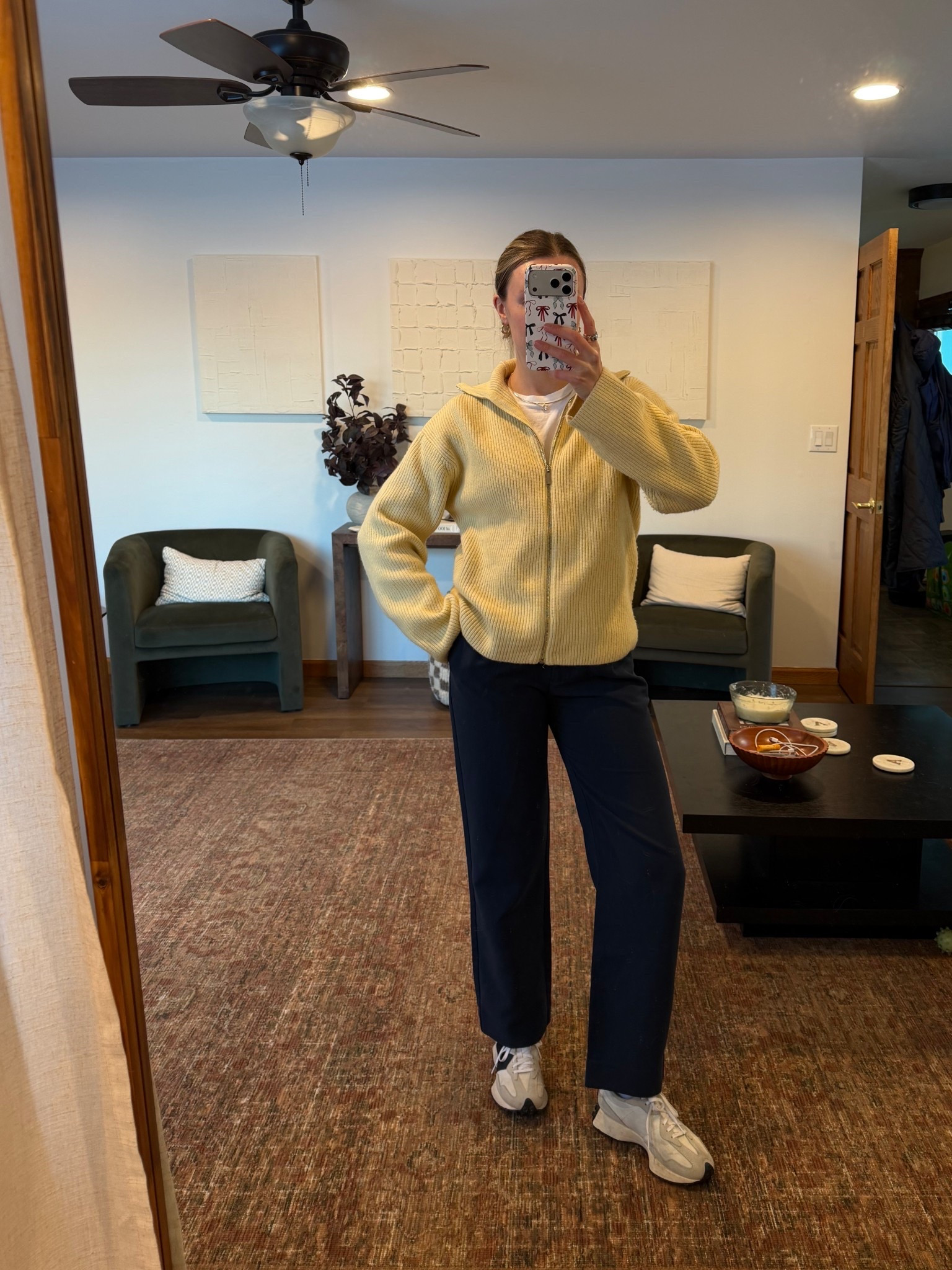 Easy everyday outfit for running errands or casual days! This zip-up sweater is cozy, comfortable, and perfect for layering. Styled with wide-leg pants and everyday sneakers for a relaxed but polished look. Wearing size small

Neutral outfit, casual winter outfit, everyday style, zip up sweater, wide leg pants, new balance sneakers

#LTKWorkwear #LTKFindsUnder100 #LTKootd