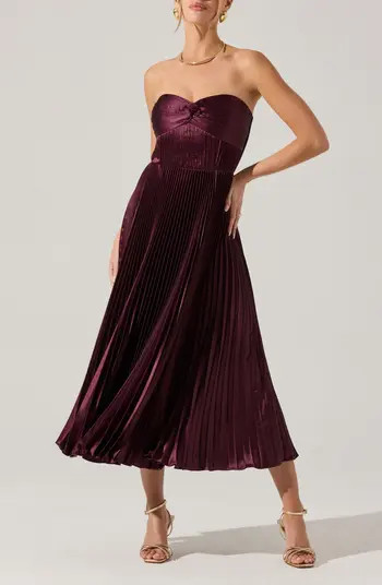 Ascella Strapless A-Line Dress | Nordstrom