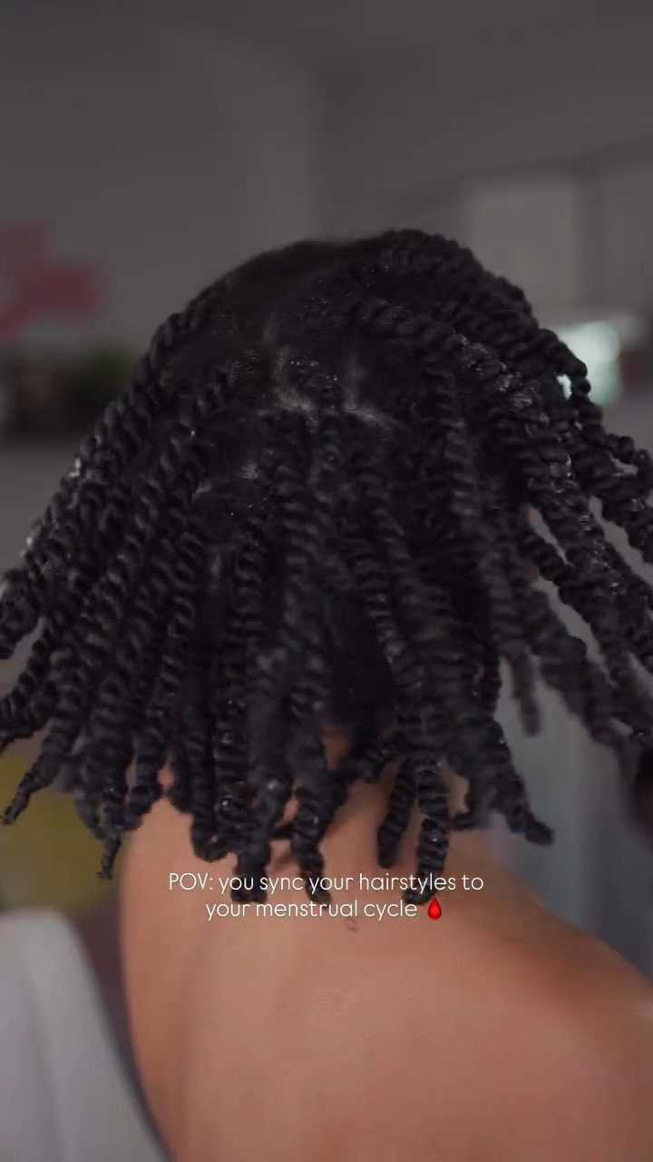 When I’m in my luteal phase (aka the week before my period), I need hair styles that don’t require daily effort—just sleep, hydrate, and go. These twists hold me down every time.✨

I used Fenty Hair’s Water Boi Leave-In Conditioner for hydration and easy detangling, then sealed it all in with Honey Dip from The Doux for soft, shiny hold without the crunch. This combo keeps my hair moisturized and looking fresh for 2+ weeks—and the twist-out at the end is always 🔥.

#LTKBeauty