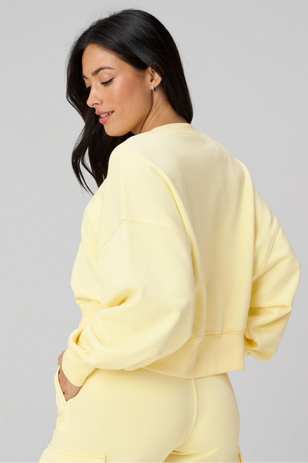 Year Round Terry Crew Neck Sweatshirt | Fabletics