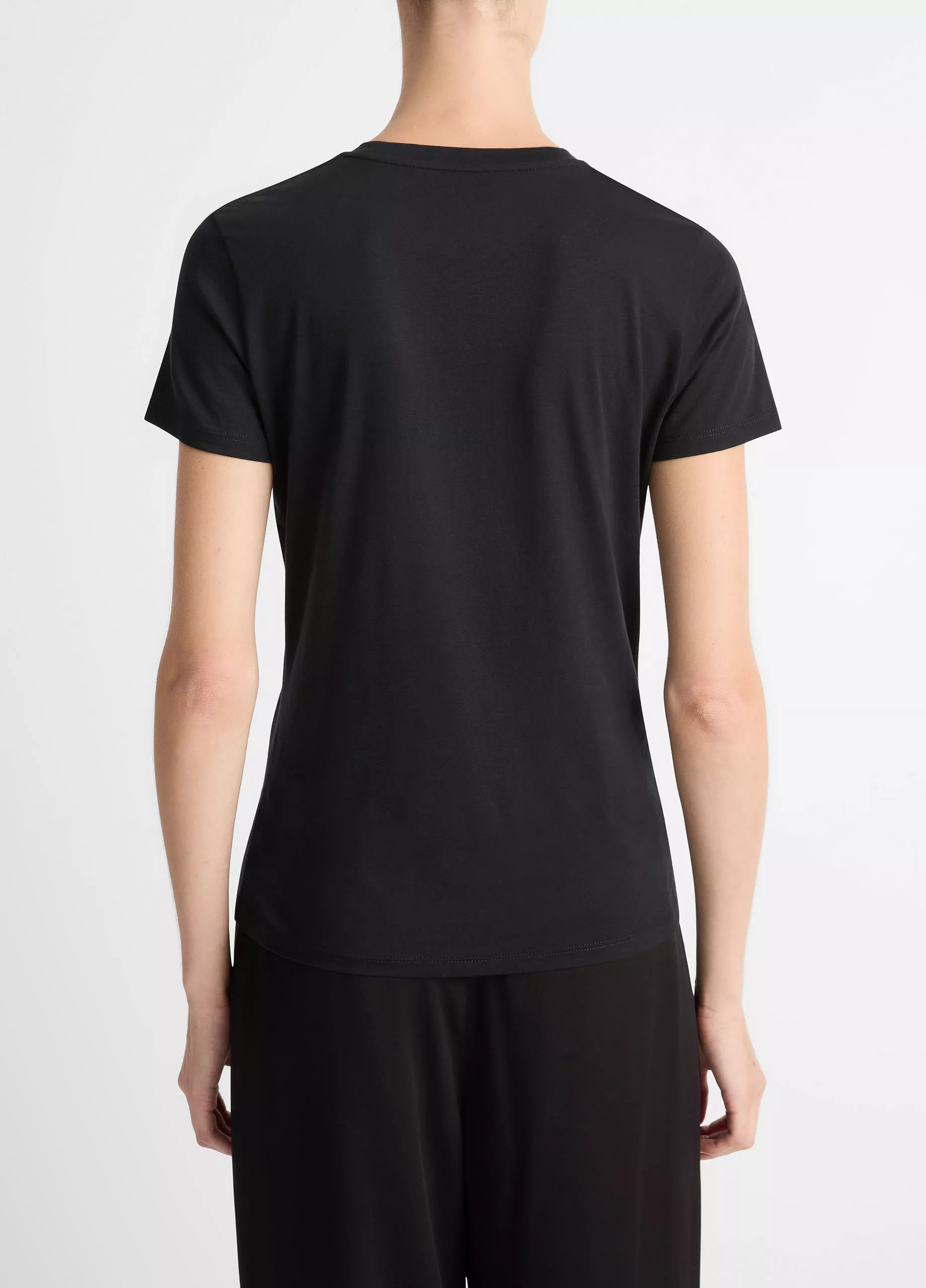 Essential Pima Cotton Crew Neck T-Shirt | Vince LLC