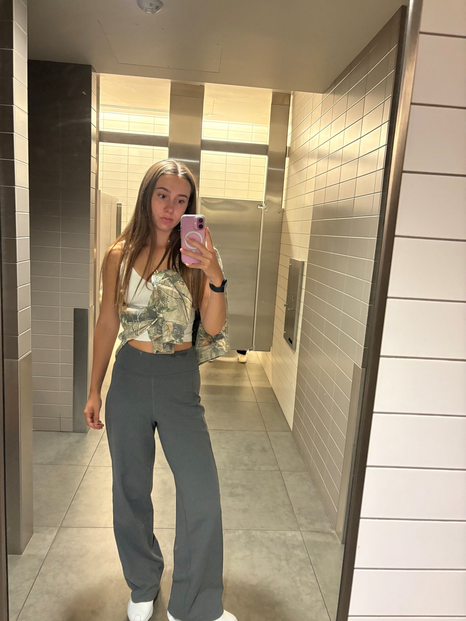 Comfy study day outfit
Tank - true to size (6)
Pants - wearing size 6 but a little large, get your true size 
Sweatshirt - Megan Moroney Merch (size M)
Shoes - true to size

#LTKSaleAlert #LTKSeasonal #LTKShoeCrush