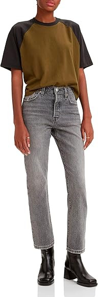 Levi's Women's 501 Crop Jeans | Amazon (UK)