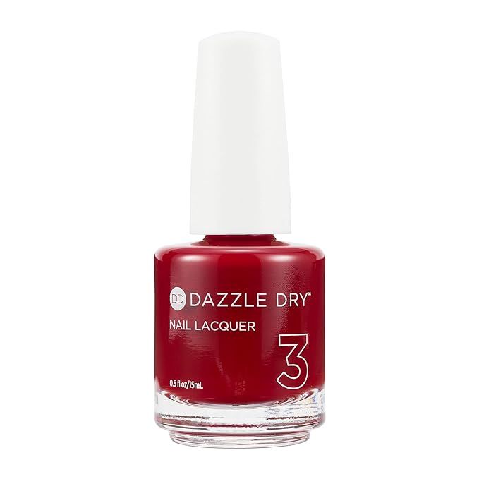 Dazzle Dry Nail Lacquer (Step 3) - Fast Track Cherry - A classic cherry red with blue undertones.... | Amazon (US)
