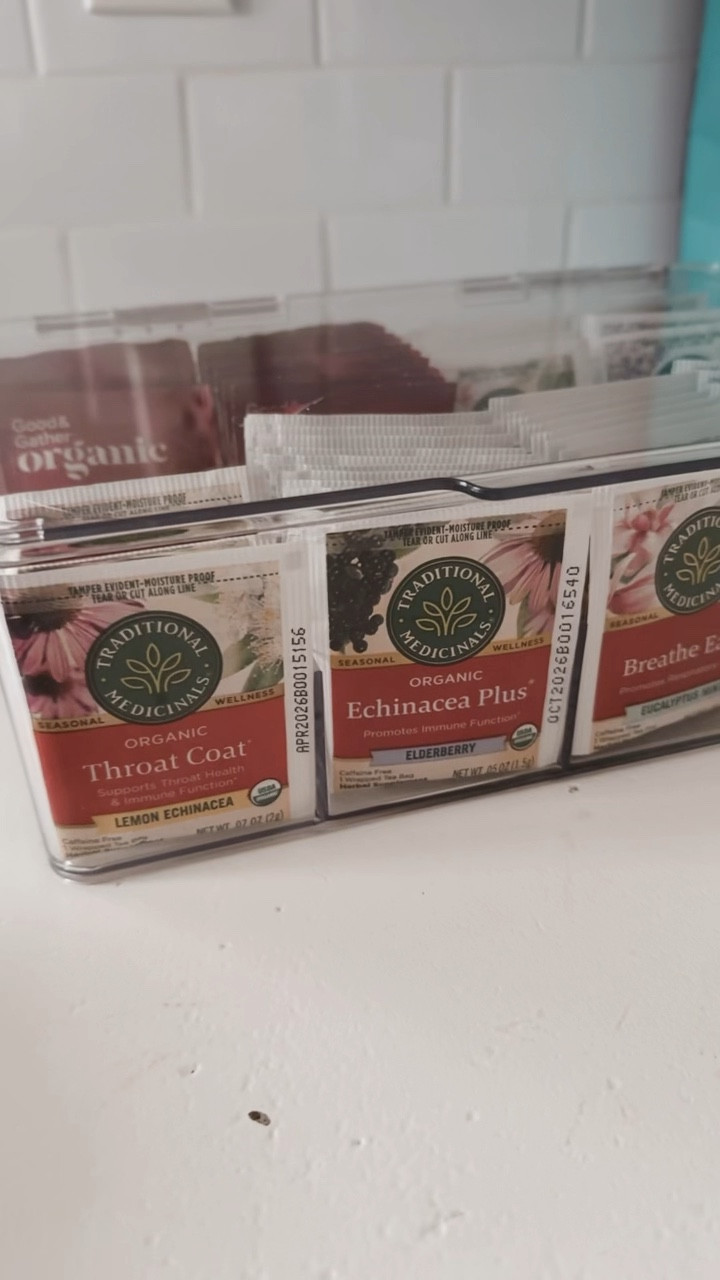 Loving this tea organizer as I organize snd refresh my kitchen space. Amazon home. 

#LTKhome #LTKsalealert #LTKfindsunder50
