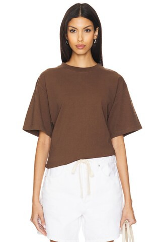 WAO The Oversized Tee in Brown from Revolve.com | Revolve Clothing (Global)