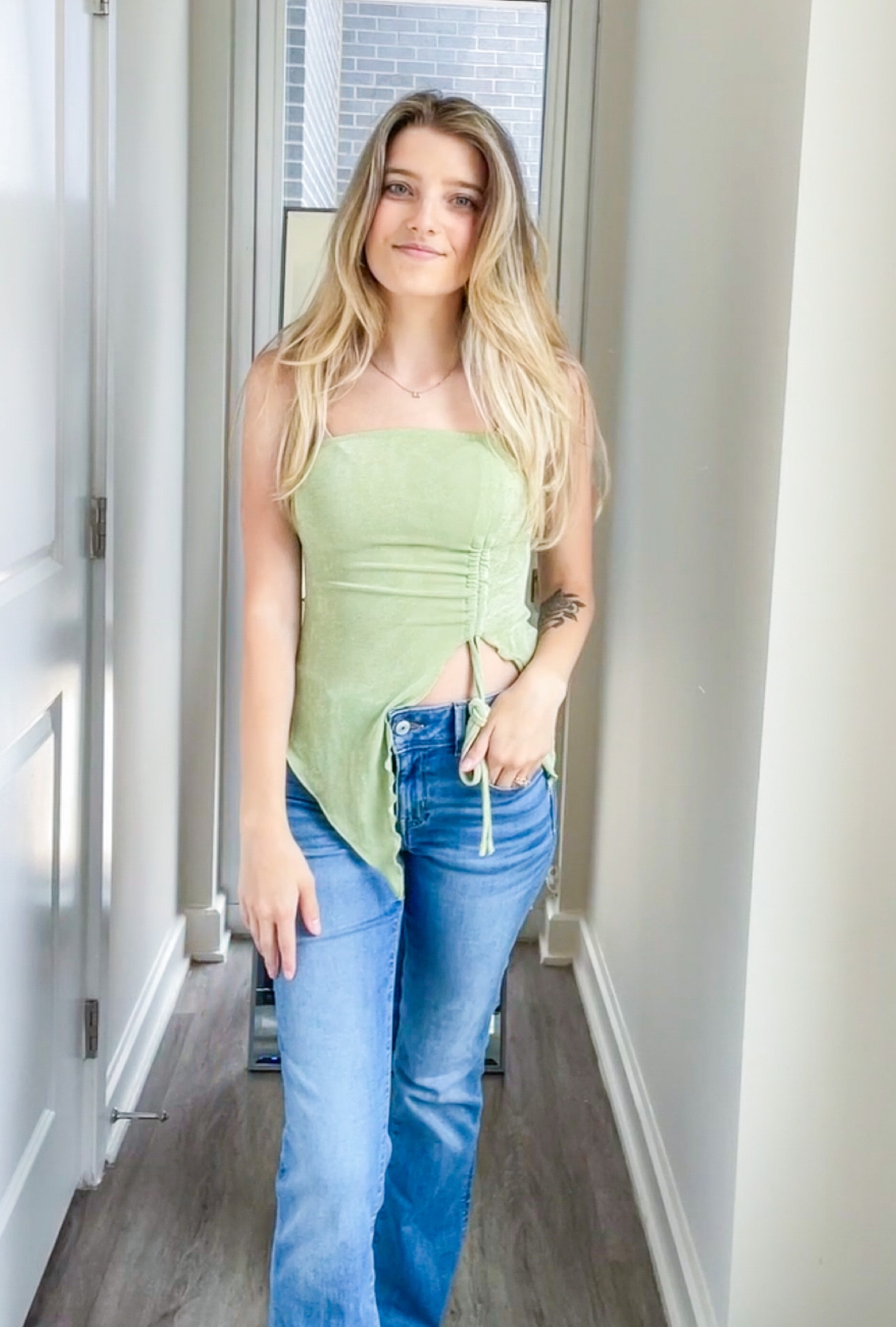 Loving tube tops lately and the detail on this one is so cute and reminds me so much of the early 2000s! Great for a night out

#LTKFind #LTKstyletip #LTKSale