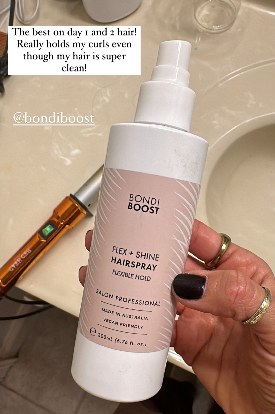 I love this hairspray! Really holds my curls even on really clean hair!

#LTKstyletip #LTKbeauty #LTKfindsunder100