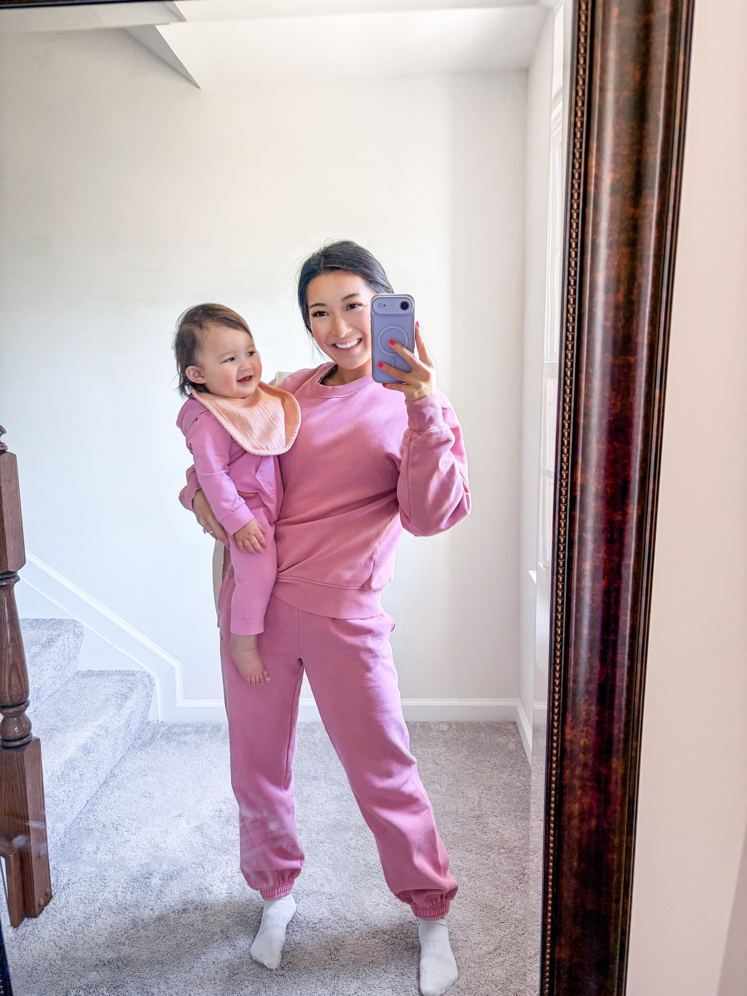 Aritzia sweat suit
Size Small in sweatshirt
Size XXS in joggers ( prefer the short)

#LTKdayinmylife #LTKootd #LTKPetite