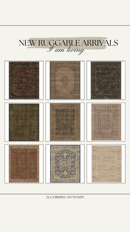 Ruggable’s new arrivals!

Obsessing over these - look like real vintage rugs. 

rugs, ruggable, new collection, area rugs, Persian rugs, vintage look, washable rugs, brown rugs

#LTKhome