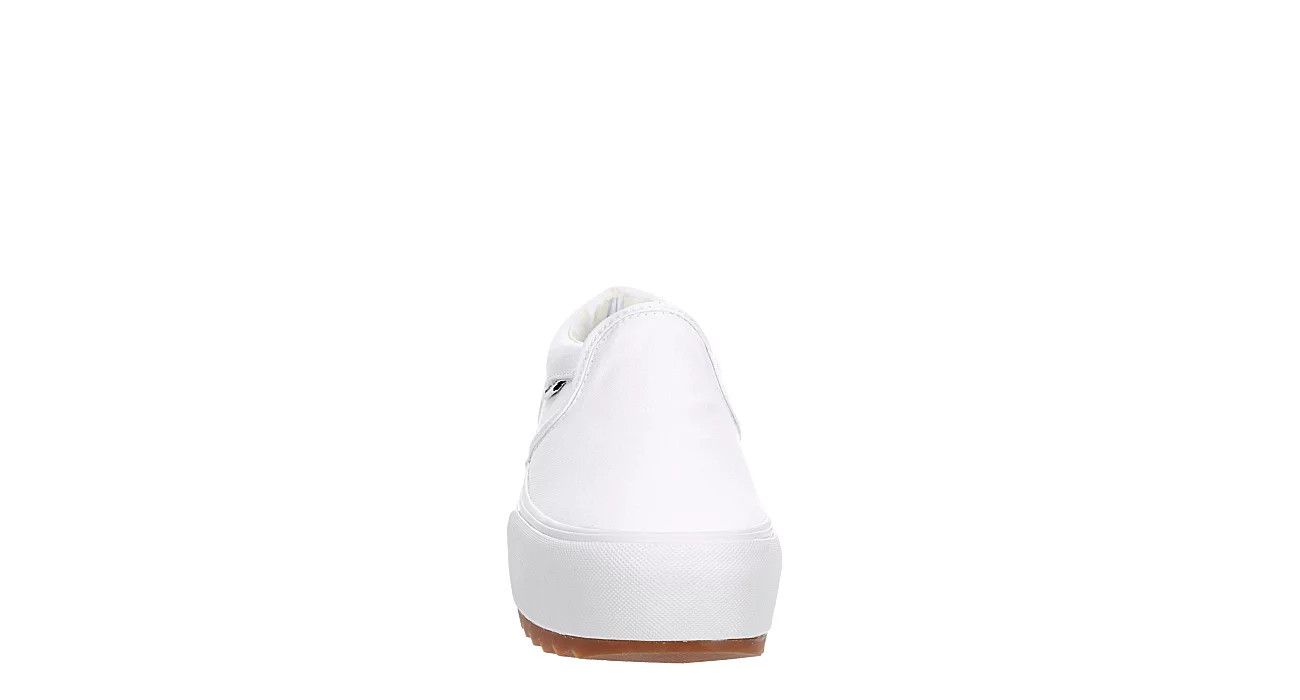 Vans Womens Asher Platform Sneaker - White | Rack Room Shoes