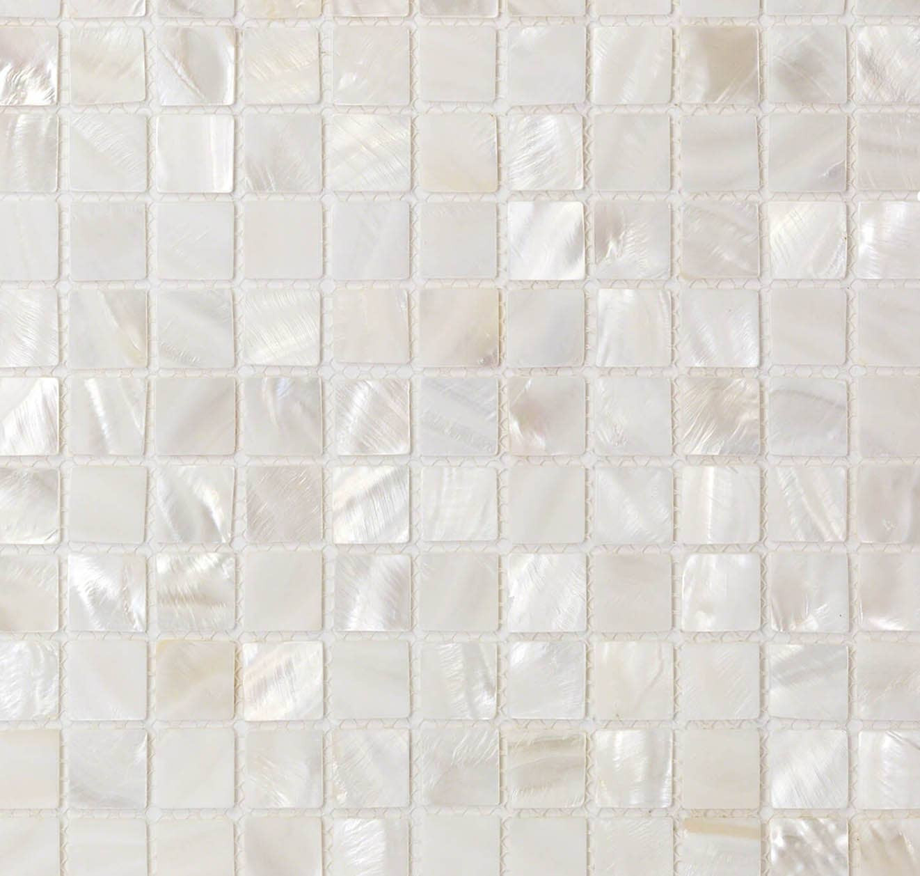 Mother Of Pearl Oyster White Tile | DesignShop | DesignShop
