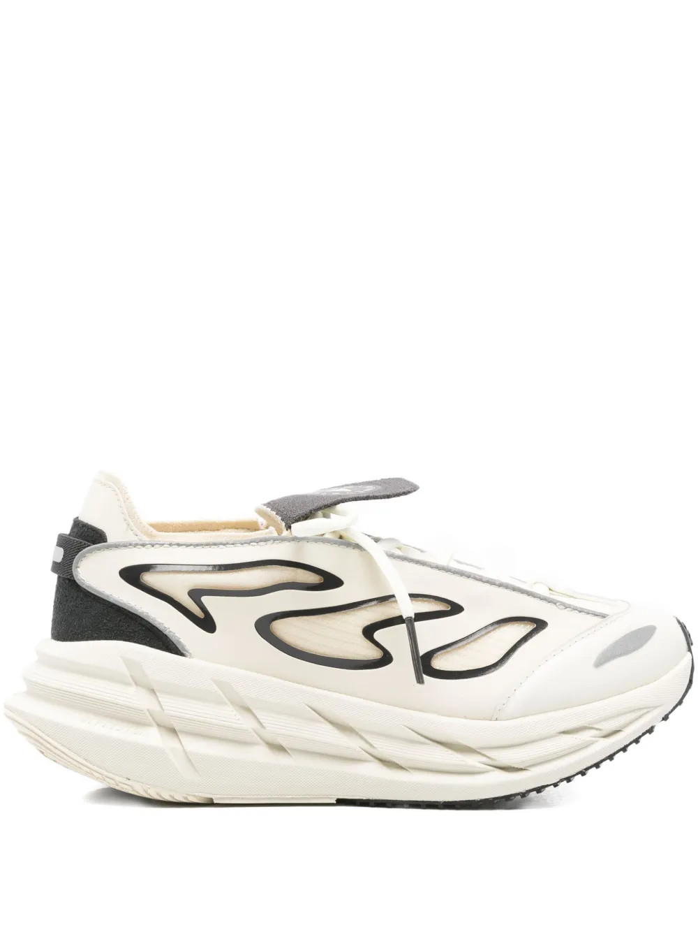 Adidas By Stella McCartney Adistar flame-detail Platform Sneakers | Neutrals | FARFETCH | Farfetch Global