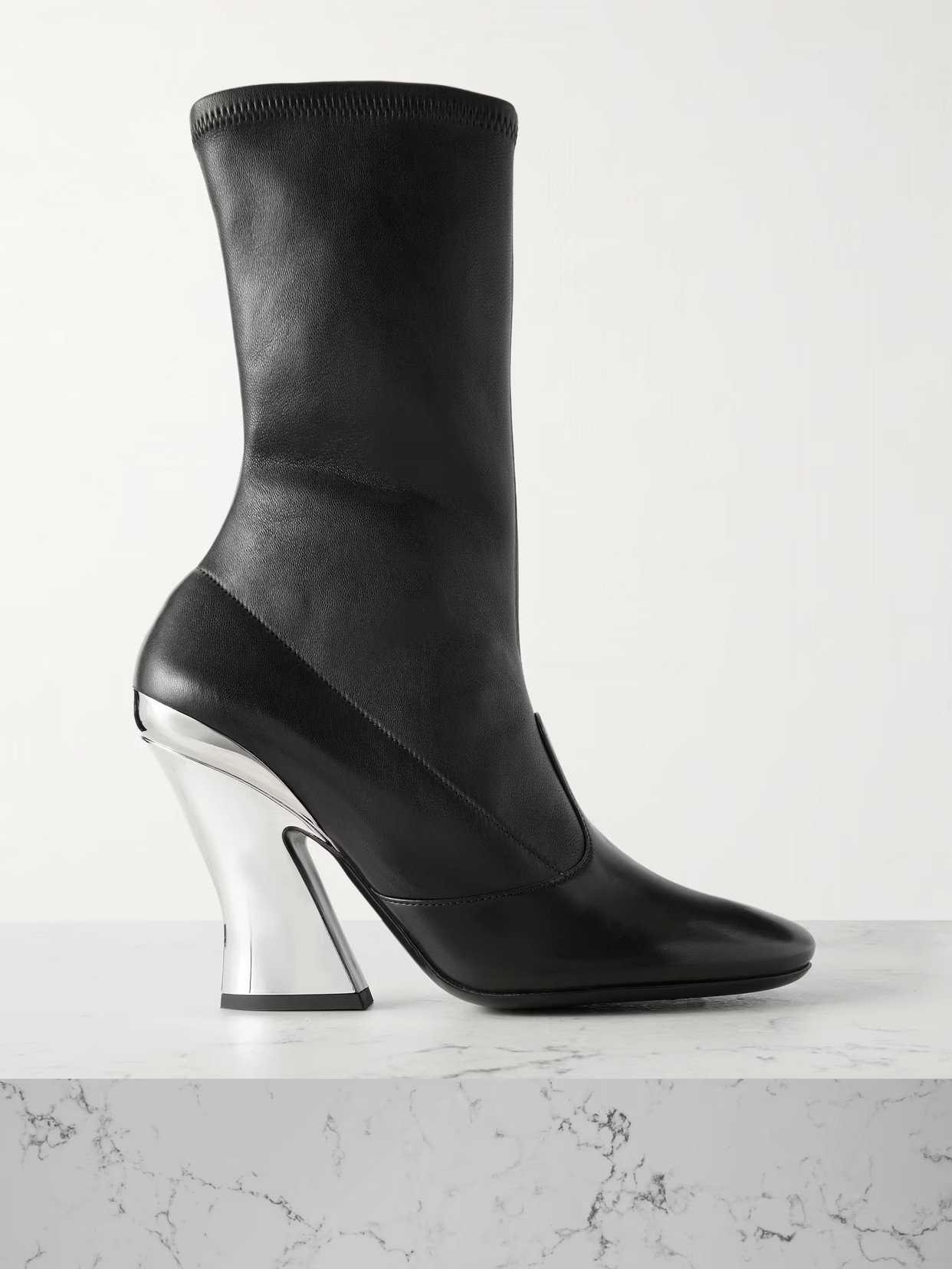 Givenchy - Stretch-leather Ankle Boots - Black | NET-A-PORTER (US)