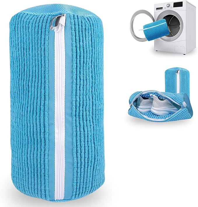 2-Pack Shoe Washing Machine Bag, XXL Laundry Shoe Bag, Durable Shoe Washing Bag,Hidden Zipper Sho... | Amazon (US)