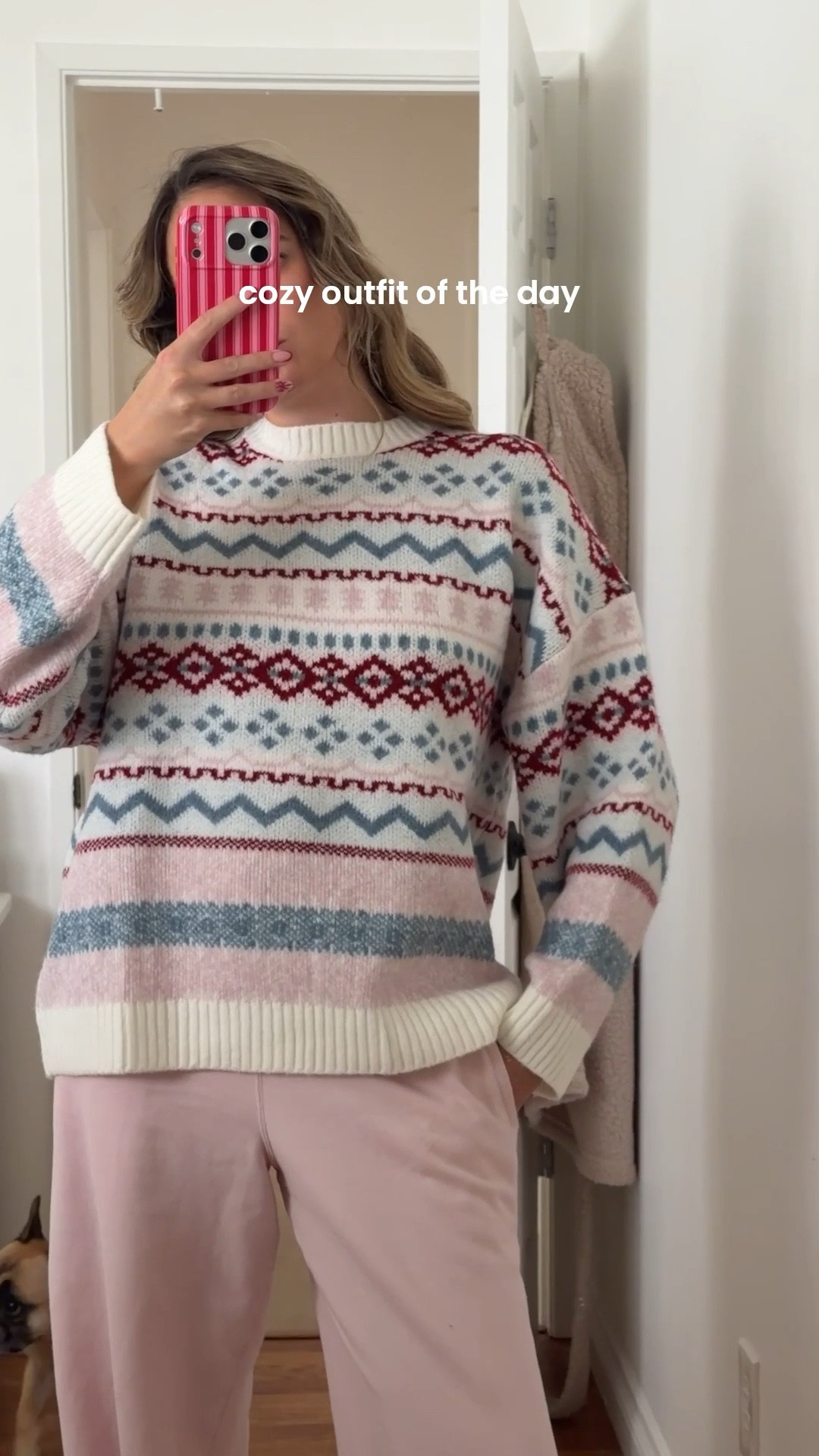 Wearing a small in both sweater and sweats! Code ALI for $$ off the sweater 💕❄️  

#LTKGiftGuide #LTKootd #LTKHoliday