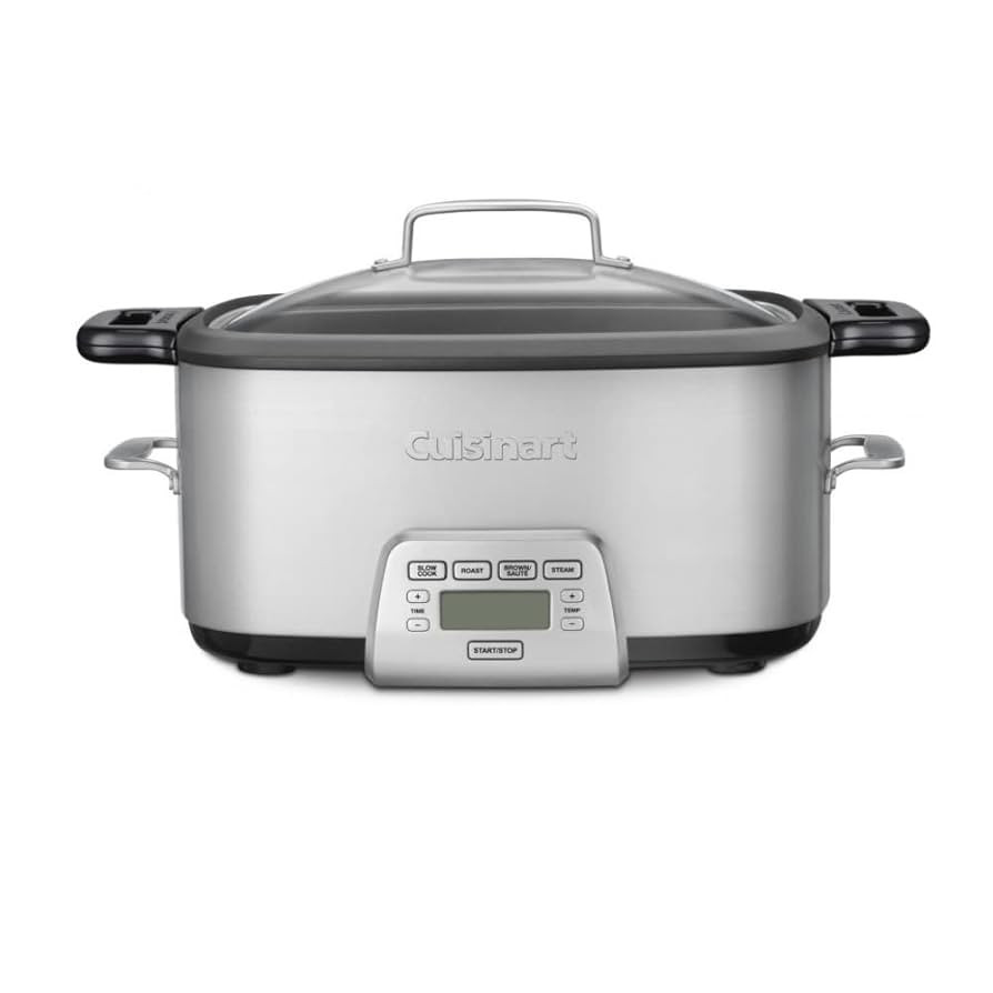 Cuisinart MSC-800 7-Quart 4-in-1 Cook Central Multicooker, Stainless Steel/Black | Amazon (US)