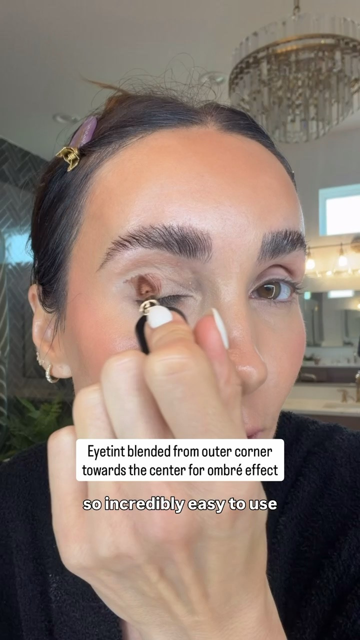 This eyeshadow trick is one of those beauty shortcuts that looks like you spent way more time on your makeup than you actually did. A quick swipe of eye tint and a little blending gives the prettiest soft, bronzed effect that works for everyday wear or a night out.

Eye makeup, eye tint, easy makeup tutorial, beauty favorite, everyday makeup, neutral eyeshadow, bronzed makeup look, makeup tips, beauty routine, natural glam, summer makeup, annabrstyle

#LTKBeauty #LTKgrwm #LTKselfcare