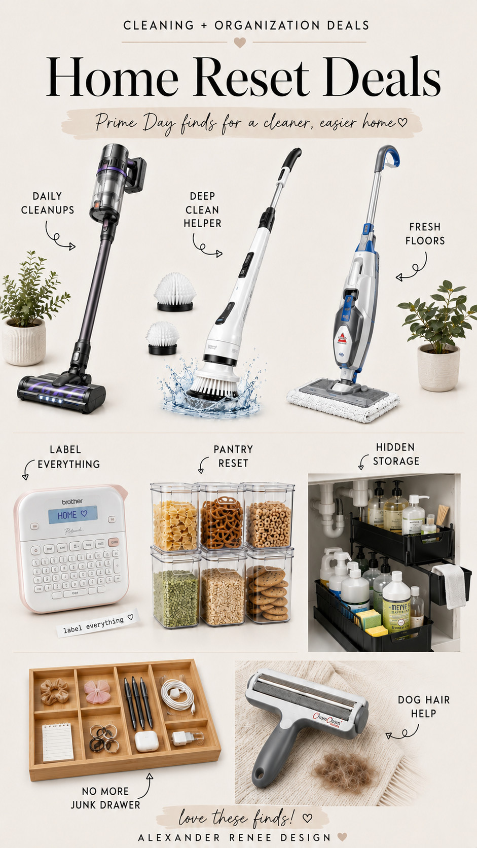 Early Prime Day home finds I’d actually use — a few practical favorites for easier summer days, cleaner floors, quick touch-ups, smoothies, frozen drinks, and keeping the house together without doing the most. Linking the home helpers worth checking before prices change. #LTKHome #LTKSaleAlert #PrimeDayDeals #AmazonHome #HomeFinds
 

 #LTKHome #LTKSaleAlert