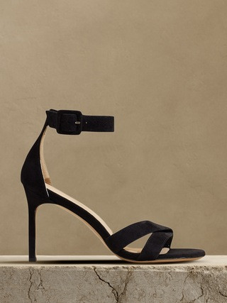 Terrazzo Suede High-Heel Sandal | Banana Republic (US)