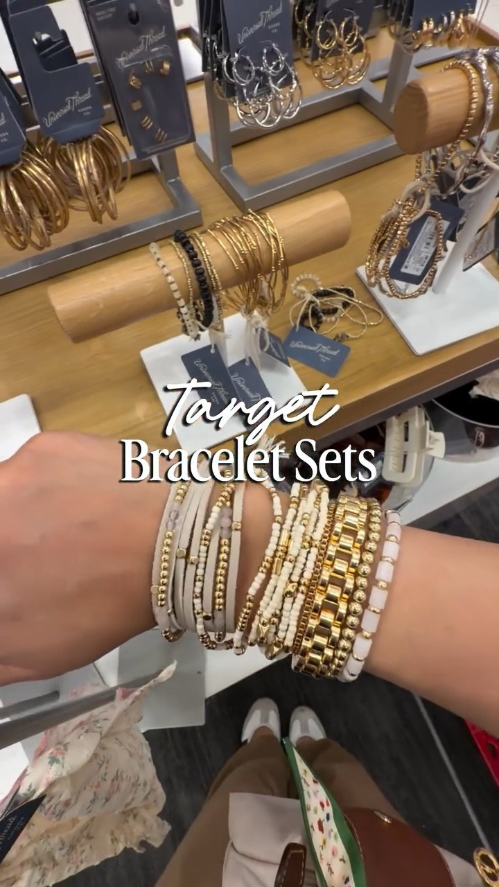 Stacked to perfection ✨ I love a bracelet set that makes layering this easy. 💁🏻‍♀️

#micheleonstyle #targetstyle #targetfinds #targetaccessories