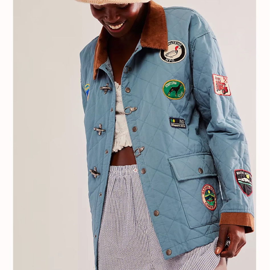 Today only, if you spend 150 at free people you get a 50 dollar gift card! If you’ve been eyeing anything there, today would be a good day to grab it! 
#freepeople #sale #patchjacket 

#LTKsalealert #LTKFestival #LTKSeasonal