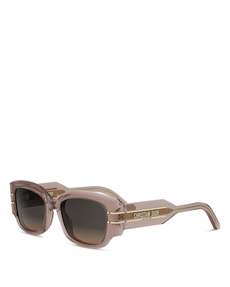 Dior DiorSignature S13I Rectangular Sunglasses, 52mm | Bloomingdale's (US)