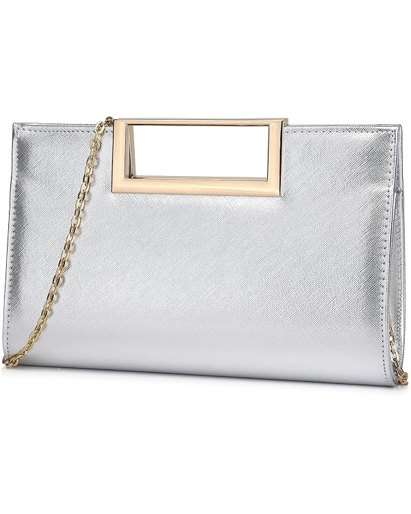Clutch Purse for Women Fashion PU Leather Evening Bag Elegant Purse for Wedding Party Formal Dail... | Amazon (US)